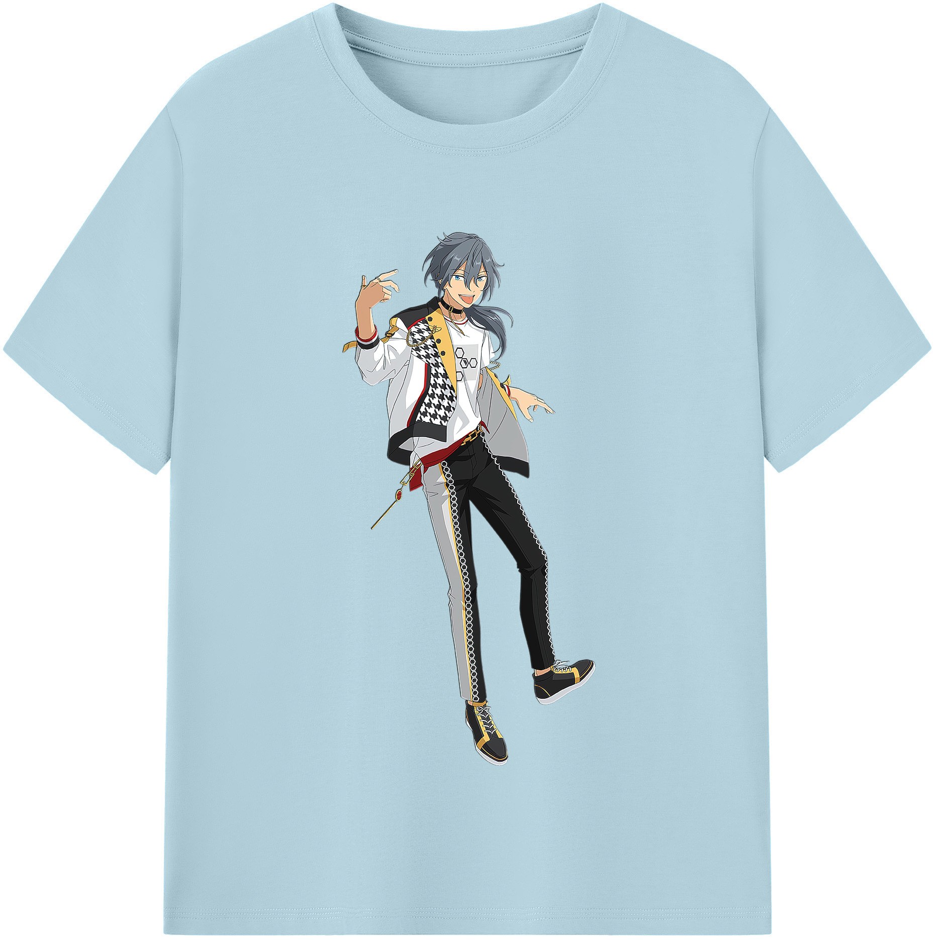 （画像用） あんさんぶるスターズ! Ensemble Stars 綿100％半袖Tシャツ（フロントプリント）